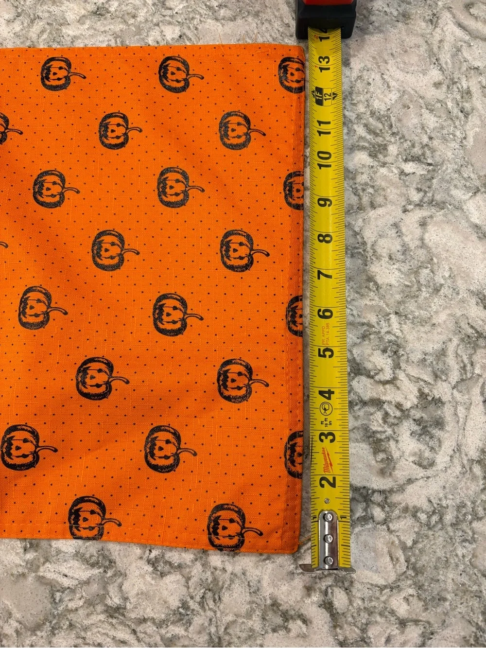 Halloween Pumpkin Table Runner